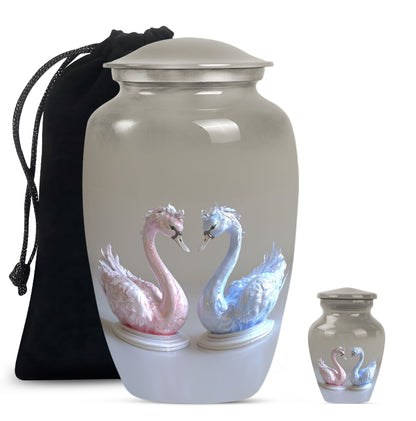 Personalized Bird Keepsake Urn for Human Ashes - 3-inch, 3 cu in - Yatskia