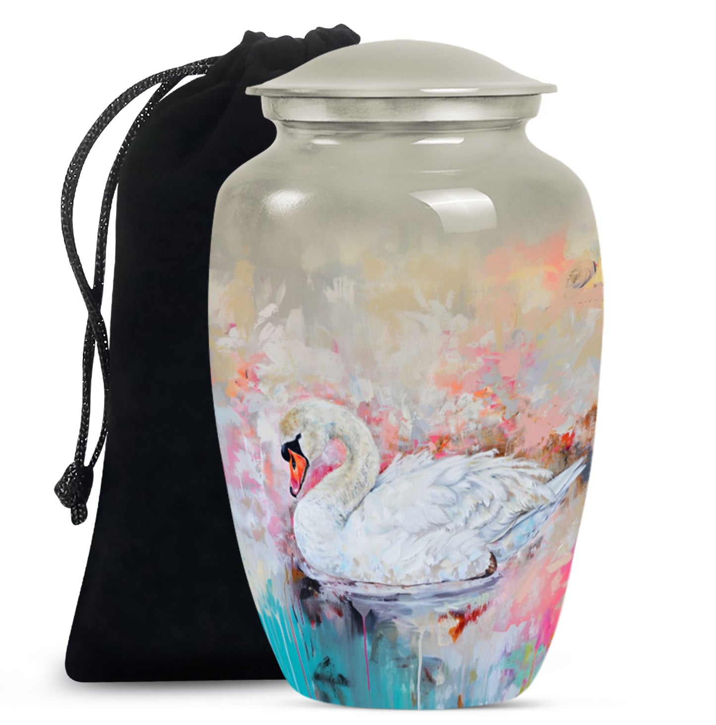 Personalized Bird Cremation Urn for Adults - 10-inch, 200 cu in - Yatskia