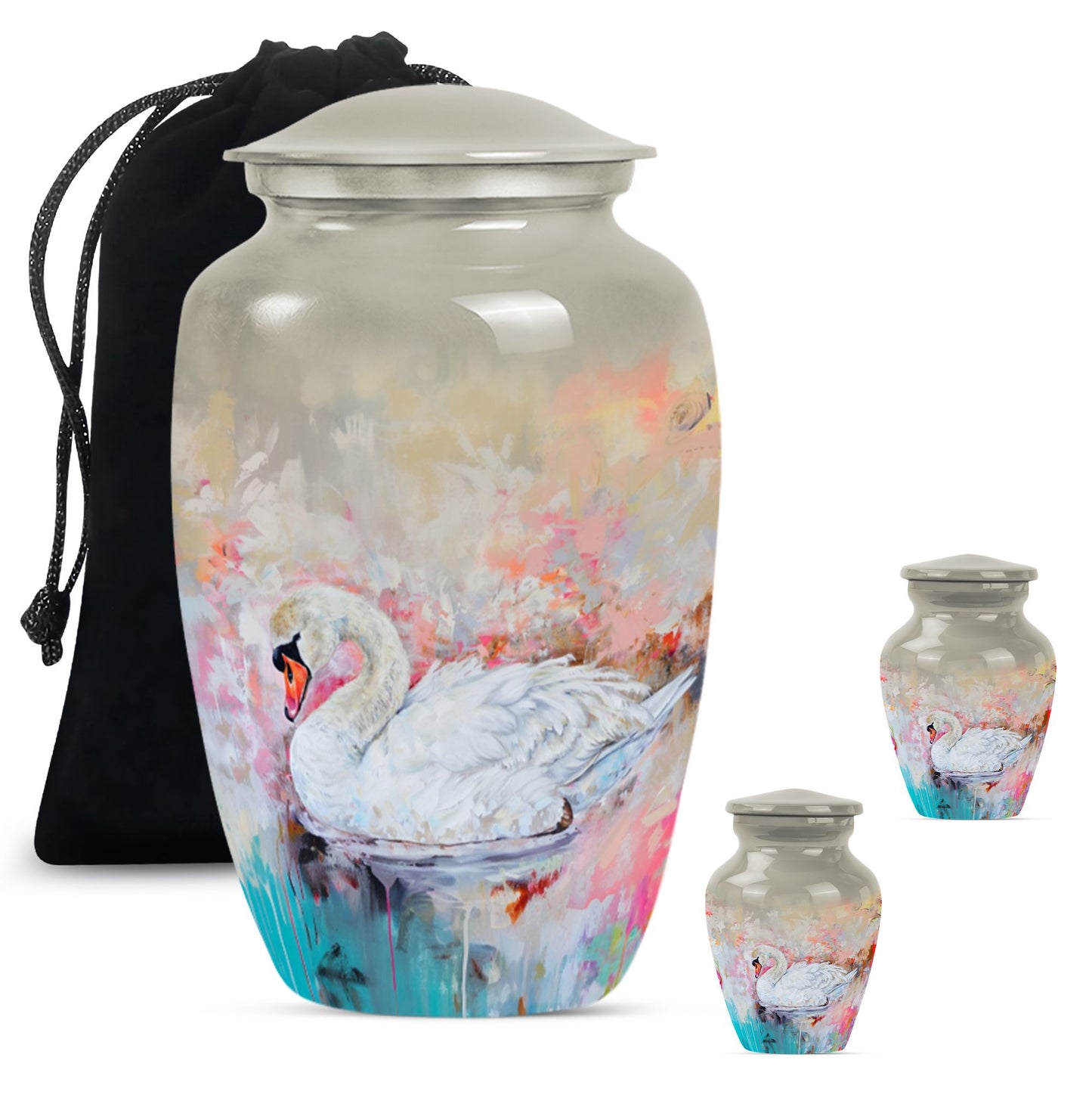 Personalized Bird Cremation Urn for Adults - 10-inch, 200 cu in - Yatskia