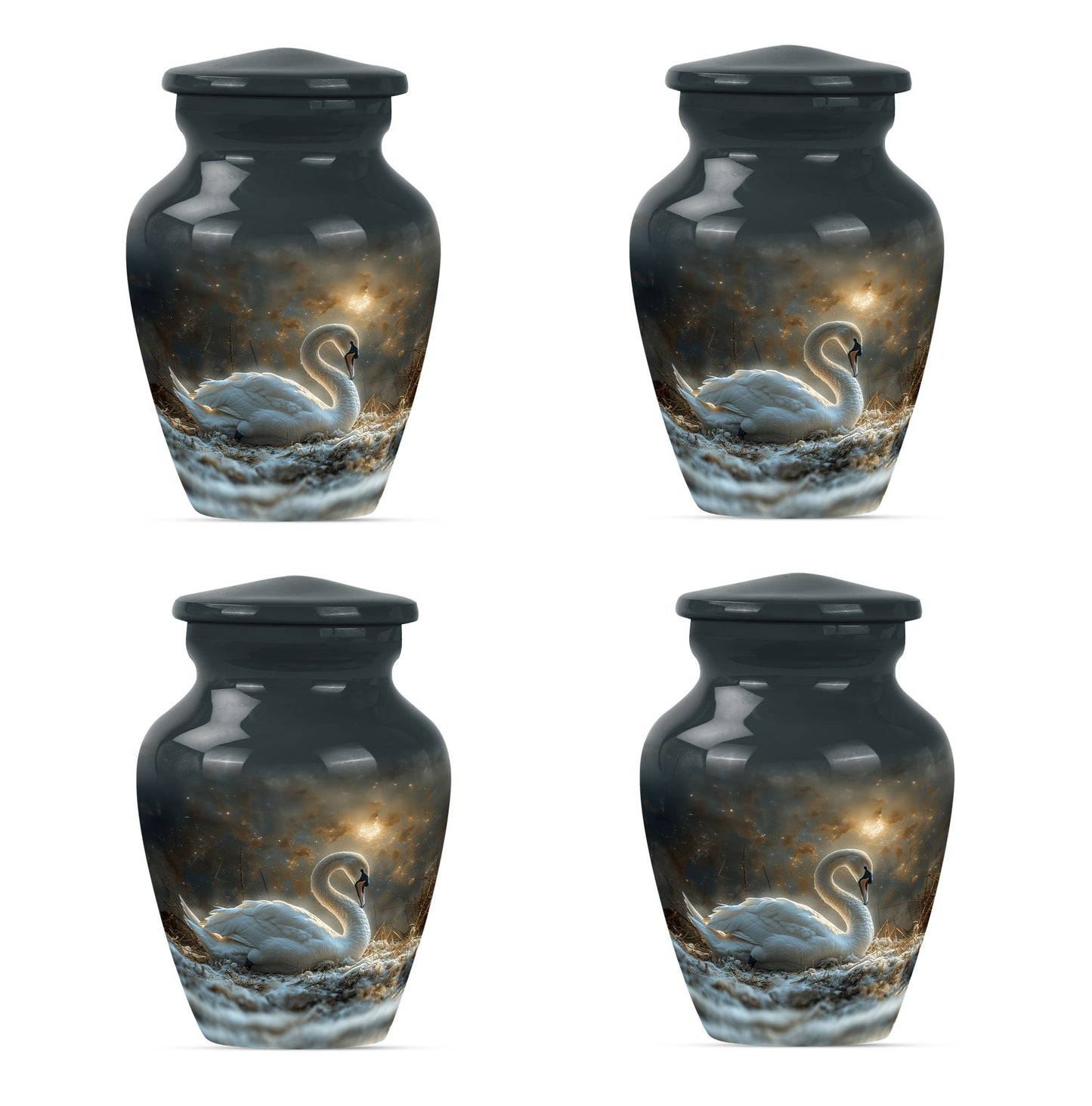 Personalized Bird Cremation Urn for Adults - 10-inch, 200 cu in - Yatskia