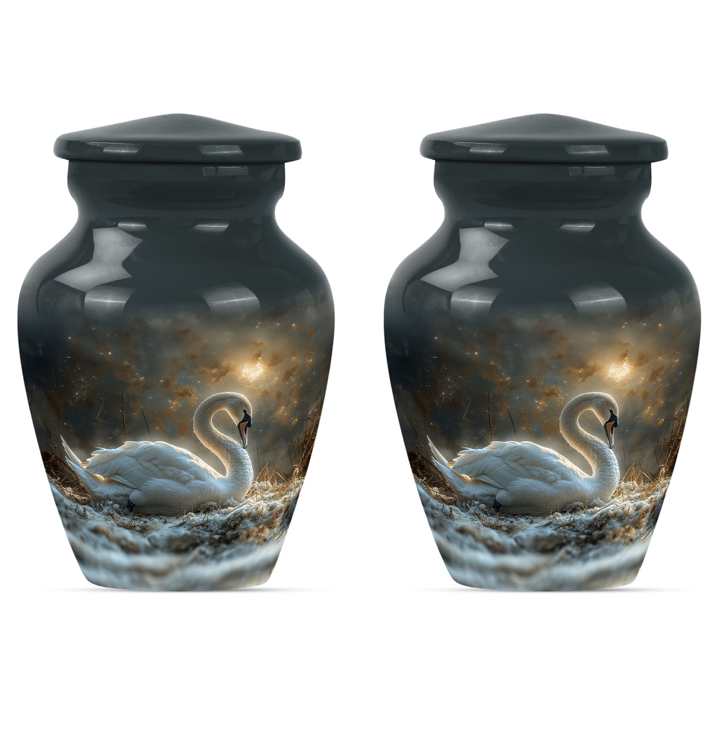 Personalized Bird Cremation Urn for Adults - 10-inch, 200 cu in - Yatskia