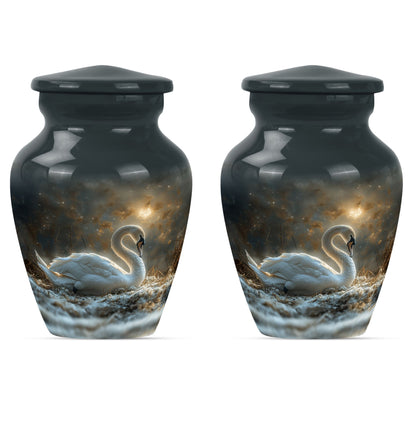 Personalized Bird Cremation Urn for Adults - 10-inch, 200 cu in - Yatskia