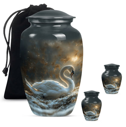 Personalized Bird Cremation Urn for Adults - 10-inch, 200 cu in - Yatskia