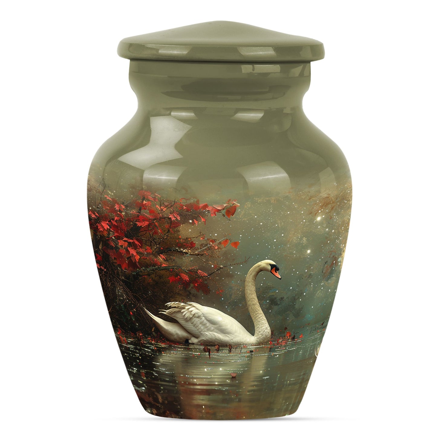 Personalized Bird Cremation Urn for Dad - 10-inch, 200 cu in - Yatskia