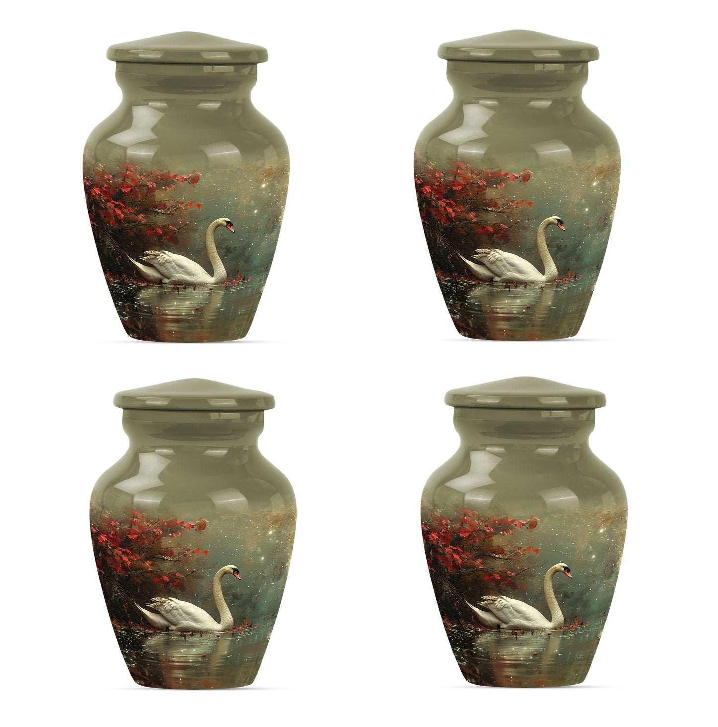 Personalized Bird Cremation Urn for Dad - 10-inch, 200 cu in - Yatskia
