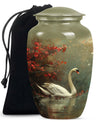 Graceful Swan Cremation Urns For Human Ashes - Urn for Dad and Mom