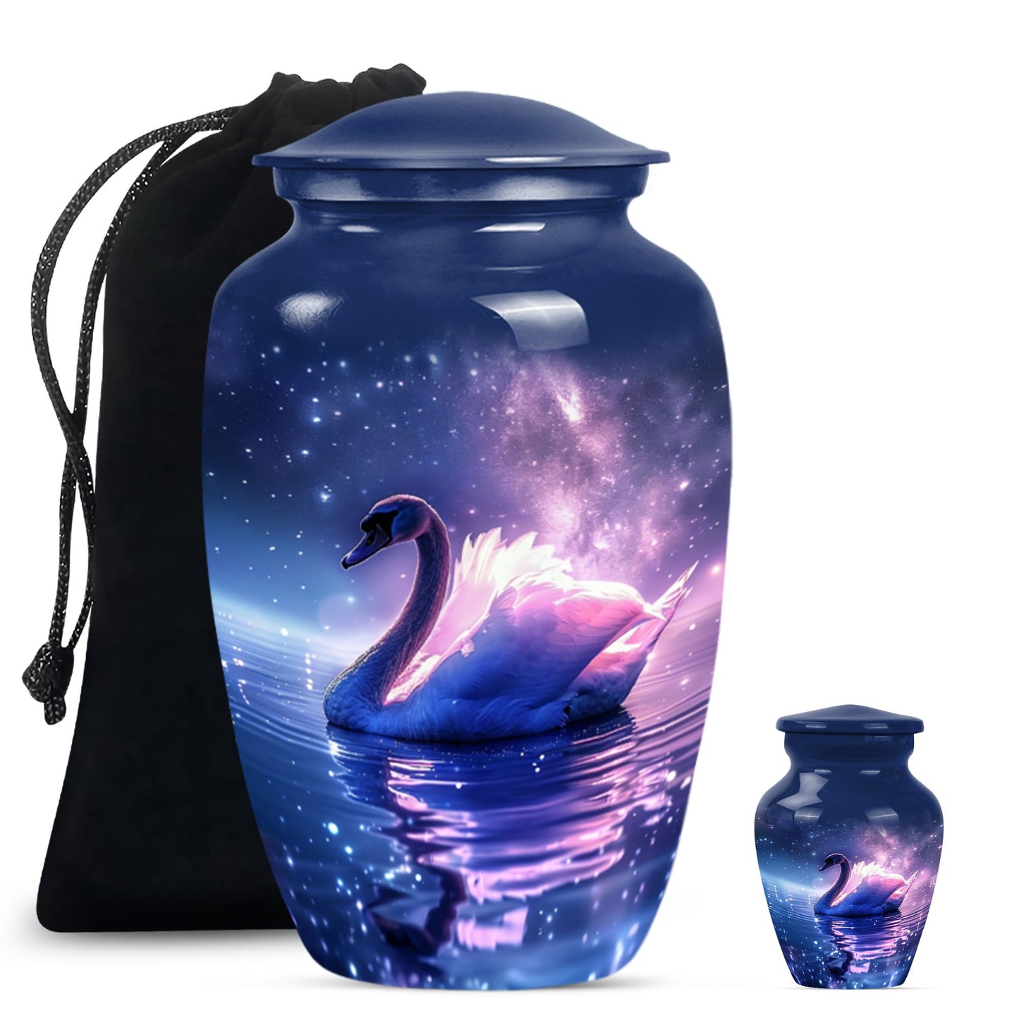 Personalized Bird Cremation Urn for Mom - 10-inch, 200 cu in - Yatskia