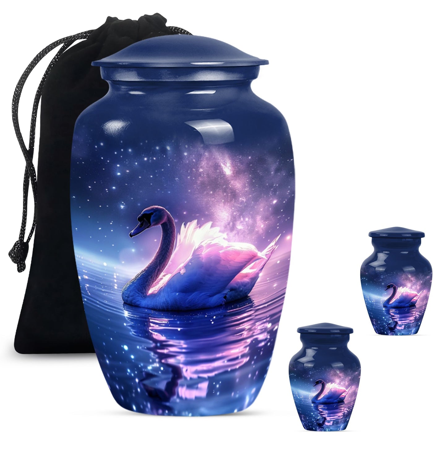 Personalized Bird Cremation Urn for Mom - 10-inch, 200 cu in - Yatskia
