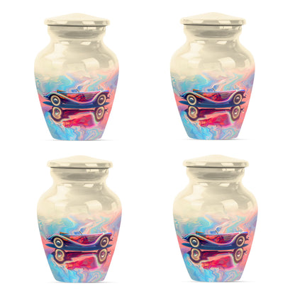Personalized Car Cremation Urn for Human Ashes - 10-inch, 200 cu in - Yatskia