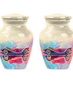 Vibrant Car Design Cremation Urn for Human Ashes - Burial Urns For Ashes