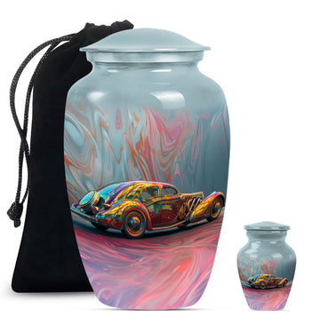 Large Urn With 1 Keepsake Urn