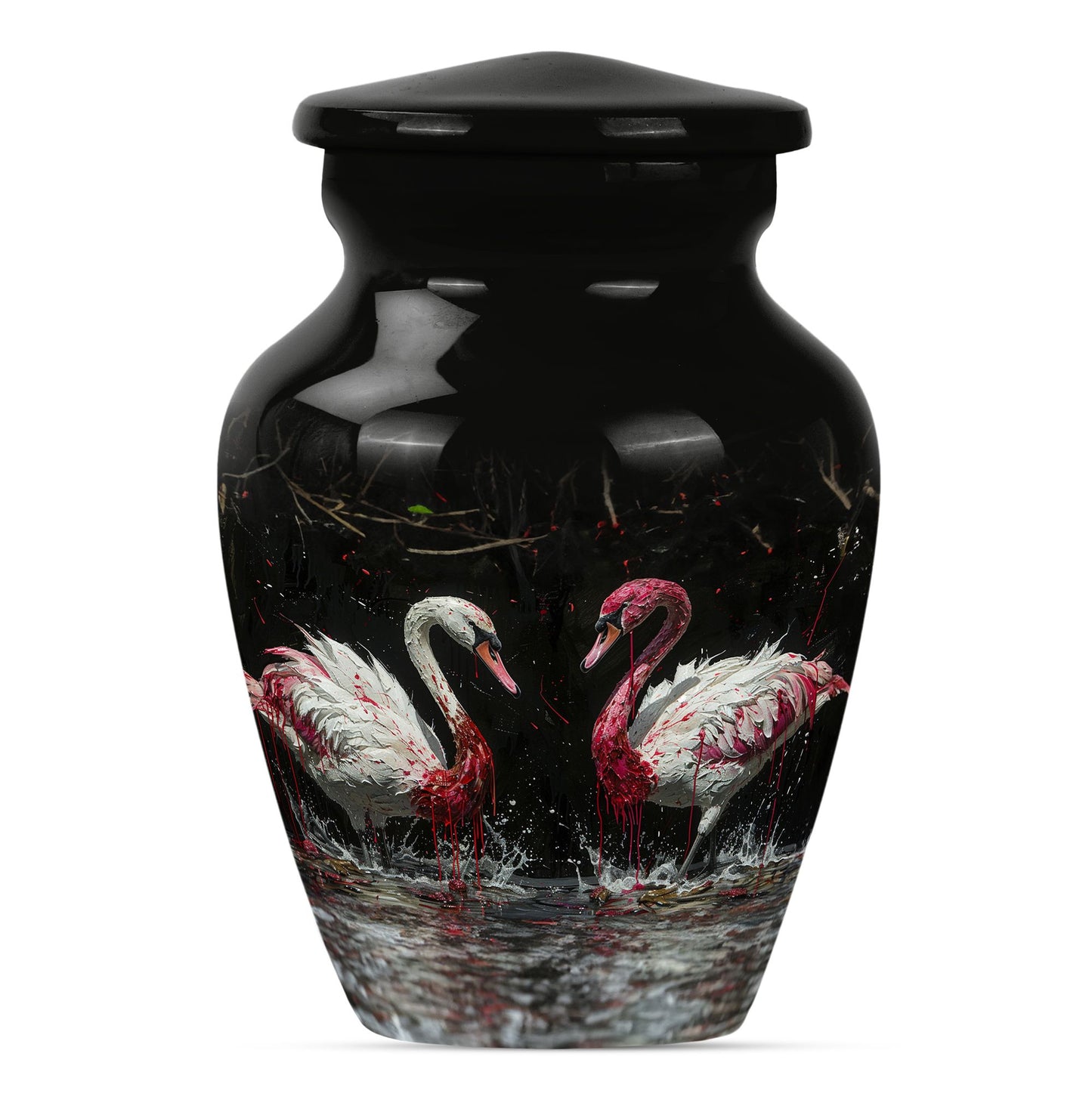 Personalized Bird Cremation Urn for Adult - 10-inch, 200 cu in - Yatskia