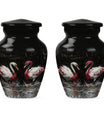 Swan Pair Cremation Urns For Human Ashes - Funeral Urns For Adult