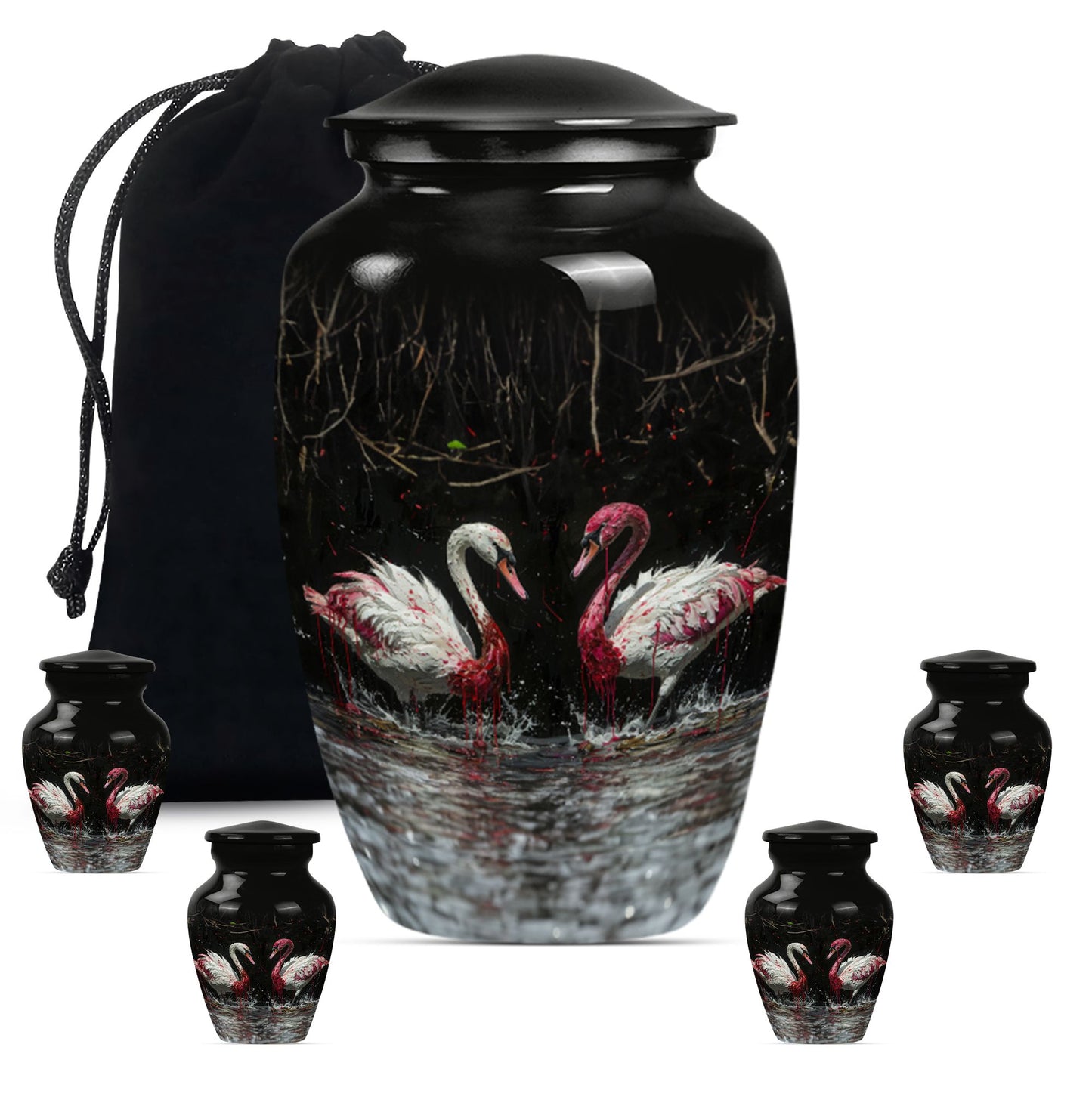Personalized Bird Cremation Urn for Adult - 10-inch, 200 cu in - Yatskia