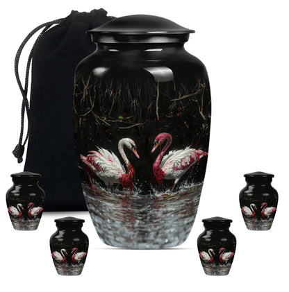 Personalized Bird Cremation Urn for Adult - 10-inch, 200 cu in - Yatskia