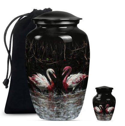 Personalized Bird Cremation Urn for Adult - 10-inch, 200 cu in - Yatskia