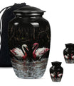 Swan Pair Cremation Urns For Human Ashes - Funeral Urns For Adult