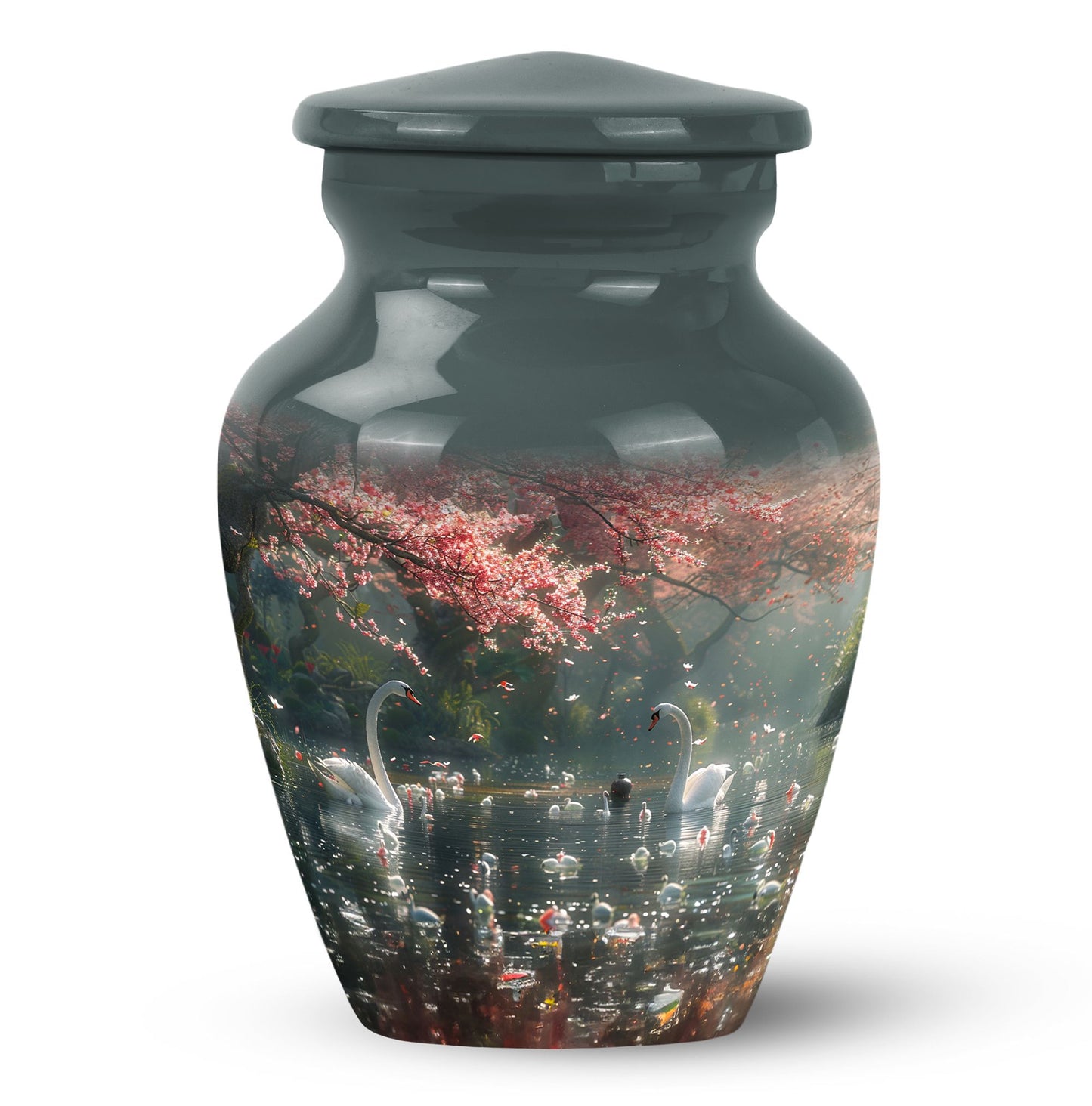 Personalized Bird Cremation Urn for Adults - 10-inch, 200 cu in - Yatskia