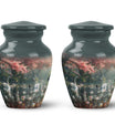 Cherry Blossom Cremation Urns For Human Ashes - Swan Urns For Adults