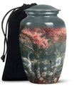 Cherry Blossom Cremation Urns For Human Ashes - Swan Urns For Adults
