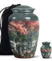 Cherry Blossom Cremation Urns For Human Ashes - Swan Urns For Adults