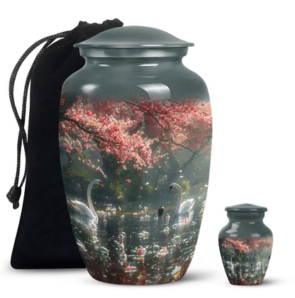 Personalized Bird Cremation Urn for Adults - 10-inch, 200 cu in - Yatskia