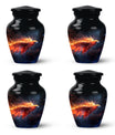 Phoenix Rising Cremation Urns For Large Human - Funeral Urns For Men