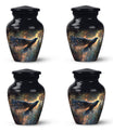 Black Raven Funeral Urn for Human Ashes - Cremations Urns For Adults