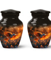 Elegant Phoenix Bird Cremation Urn - Unique Memorial Keepsake for Ashes