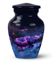 Purple Snake Cremation Urns For Human Ashes - Memorial Urn for Adults