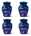 Mystic Blue Snake Cremation Urns For Human Ashes - Funeral Urns For Ashes