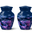 Mystic Blue Snake Cremation Urns For Human Ashes - Funeral Urns For Ashes
