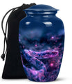 Mystic Blue Snake Cremation Urns For Human Ashes - Funeral Urns For Ashes