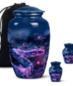 Mystic Blue Snake Cremation Urns For Human Ashes - Funeral Urns For Ashes