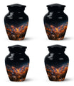Sparkling Fiery Butterfly Urns for Mom - Large Butterfly Cremation Urns