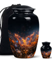 Sparkling Fiery Butterfly Urns for Mom - Large Butterfly Cremation Urns