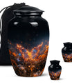 Sparkling Fiery Butterfly Urns for Mom - Large Butterfly Cremation Urns