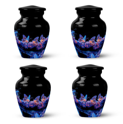 Personalized Butterfly Cremation Urn for Human Ashes - 10-inch, 200 cu in - Yatskia