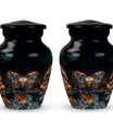 Glowing Butterfly Funeral Urn for Human Ashes - Cremation Urn For Adults