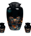 Glowing Butterfly Funeral Urn for Human Ashes - Cremation Urn For Adults