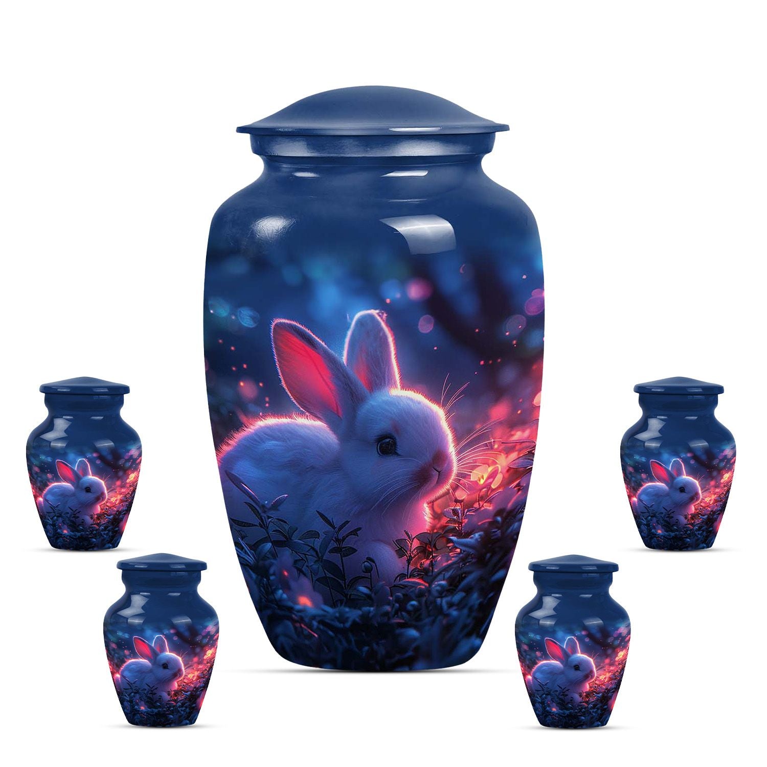 Beautiful Bunny Cremation Urn - Unique Decorative Design for Pet Urns