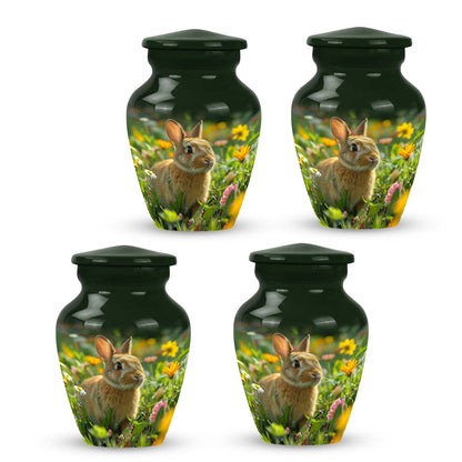 Personalized Pet Keepsake Urn for Pet Ashes - 10-inch, 200 cu in - Yatskia