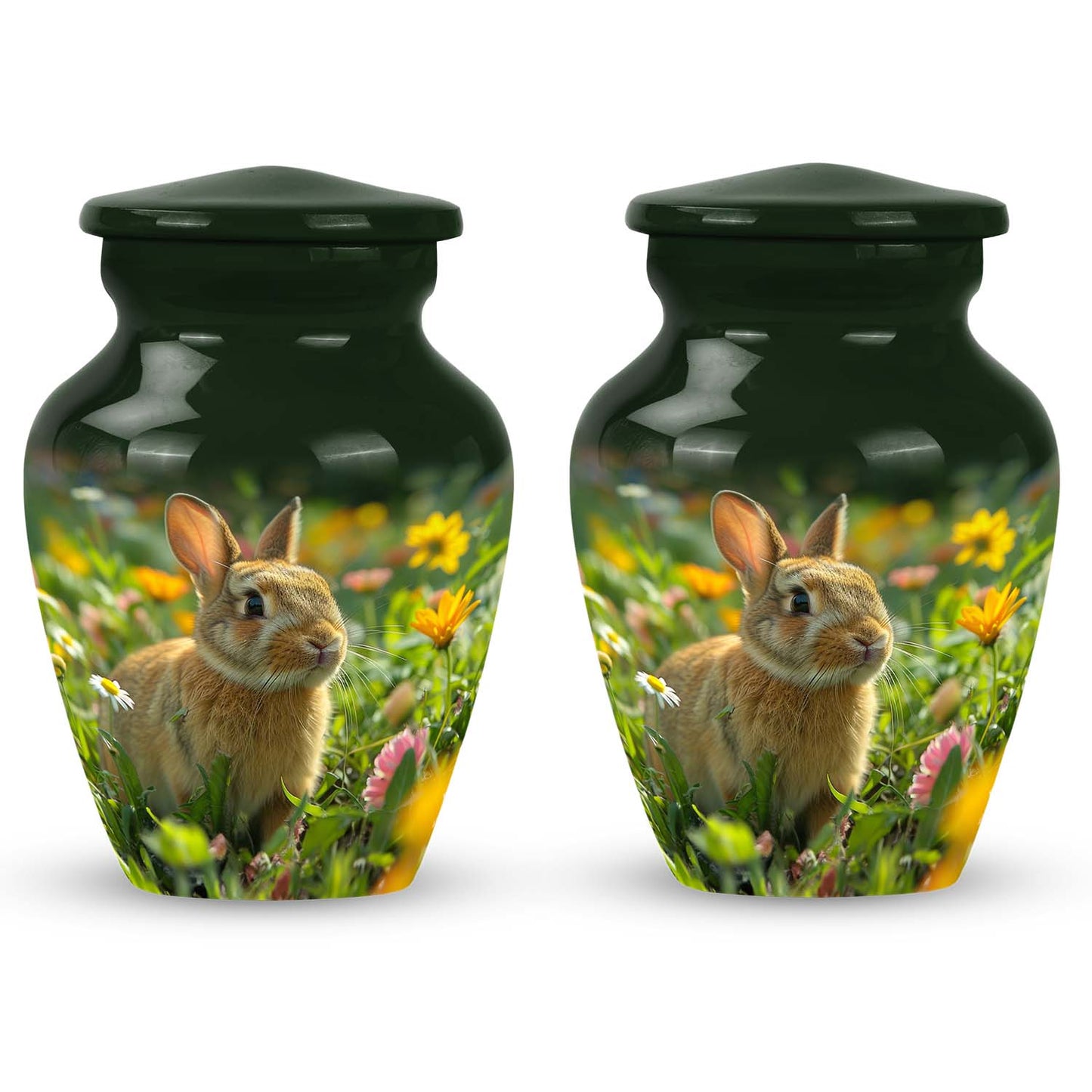 Personalized Pet Keepsake Urn for Pet Ashes - 10-inch, 200 cu in - Yatskia