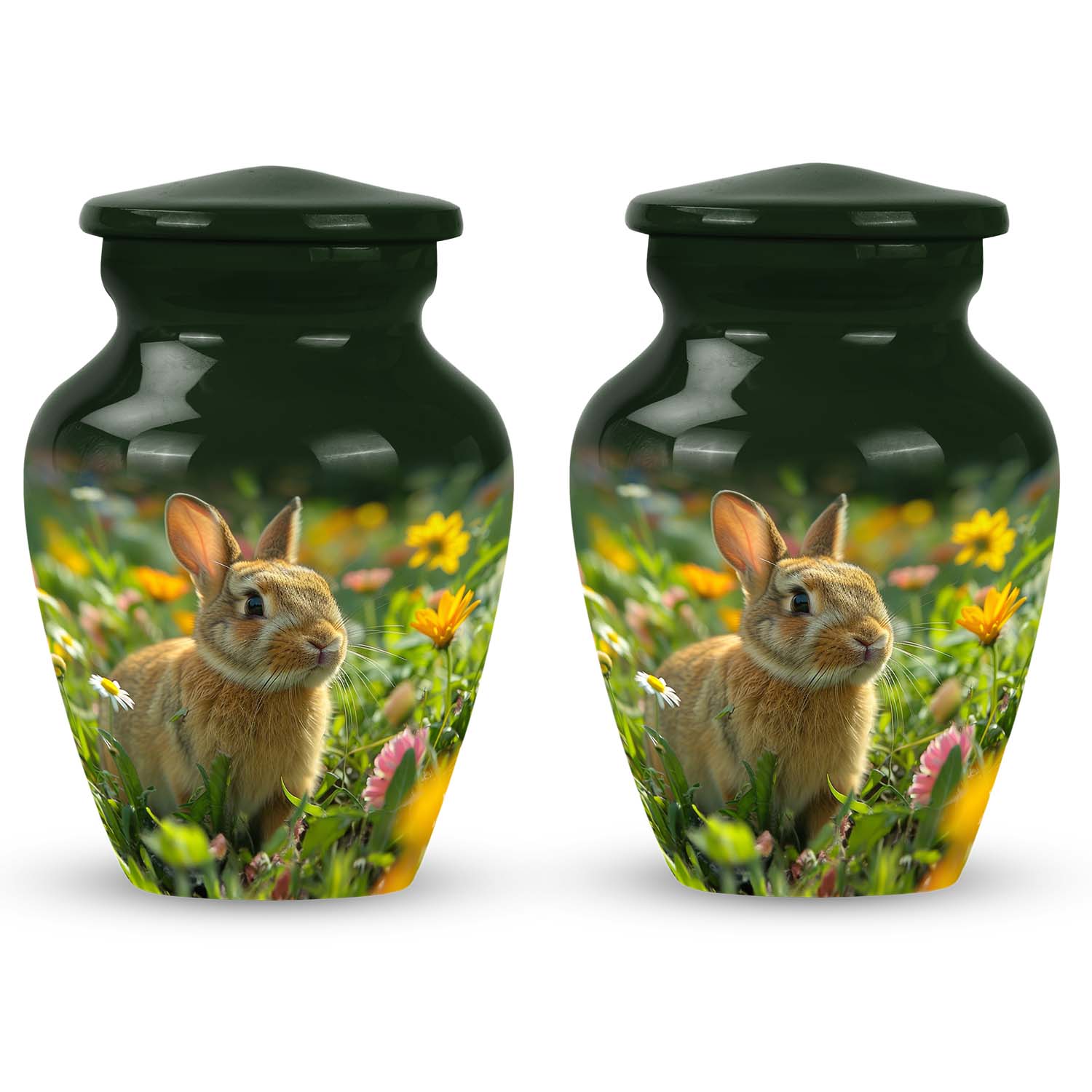 Bunny Rabbit Memorial Urn - Beautifully Designed Keepsake Urns For Pet