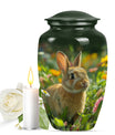 Bunny Rabbit Memorial Urn - Beautifully Designed Keepsake Urns For Pet