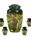 Bunny Rabbit Memorial Urn - Beautifully Designed Keepsake Urns For Pet