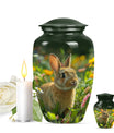 Bunny Rabbit Memorial Urn - Beautifully Designed Keepsake Urns For Pet