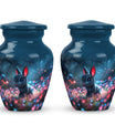 Bunny Rabbit Cremation Urn - Decorative Personalized Urns For Pet Ashes