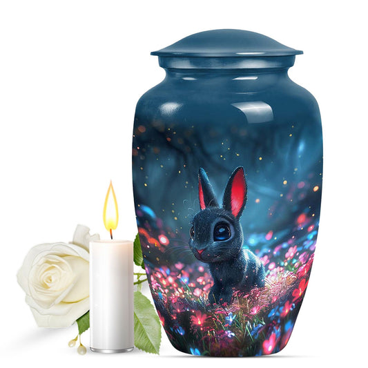Bunny Rabbit Cremation Urn - Decorative Personalized Urns For Pet Ashes