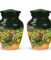 Bucolic Bunny Meadow - Rabbit Urns Large Funeral Large Urns For Ashes